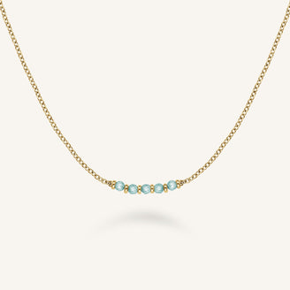 Collana con 5 pietre blu leftcolumn