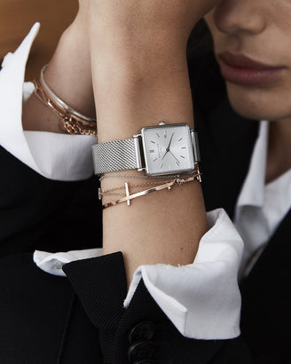 Boxy Maglia Argento leftcolumn