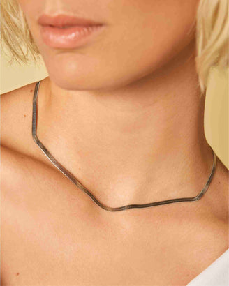 Collana Serpente Argento leftcolumn