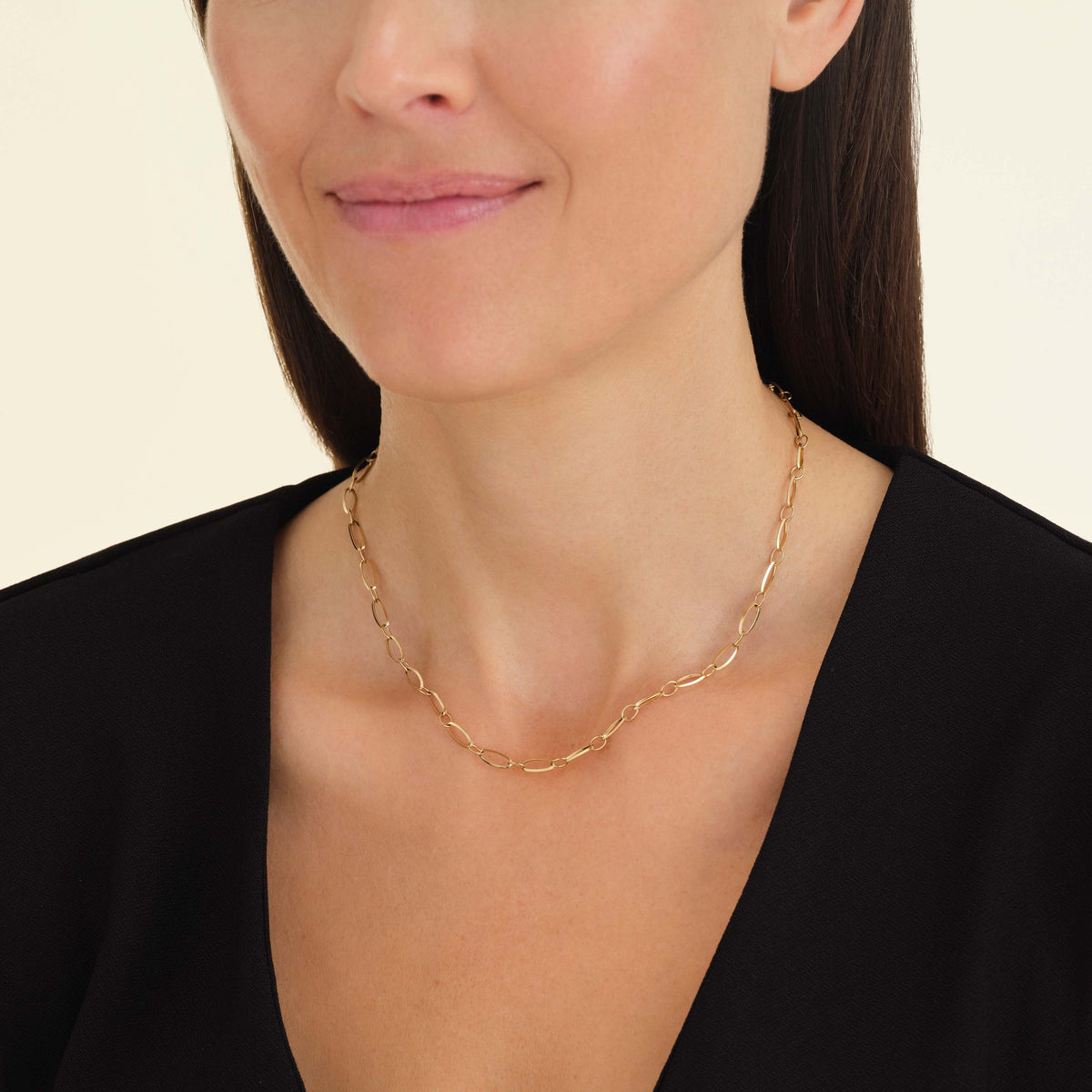 Collana Catena Ovale leftcolumn