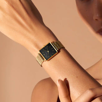 Boxy Nero Maglia Oro leftcolumn