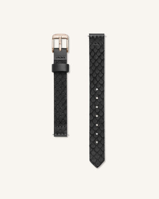 Cinturino Nero - Oro Rosa leftcolumn