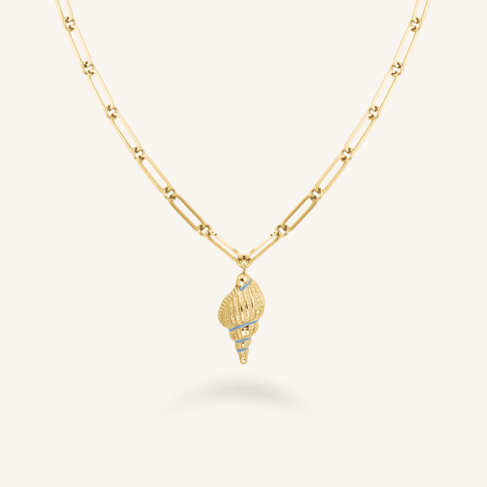 Collana con ciondolo a conchiglia grande, collana con conchiglia gigante, collana a sirena, gioielli da spiaggia estivi - Italia Collana con ciondolo a conchiglia grande, collana con conchiglia gigante, collana a sirena, gioielli da spiaggia estivi - Italia
