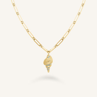 Collana con Conchiglia Tulipano leftcolumn