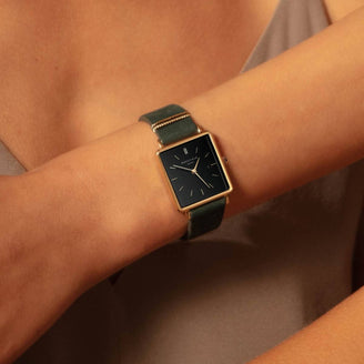 Confezione Regalo Boxy Nero Verde Oro + Cinturino leftcolumn