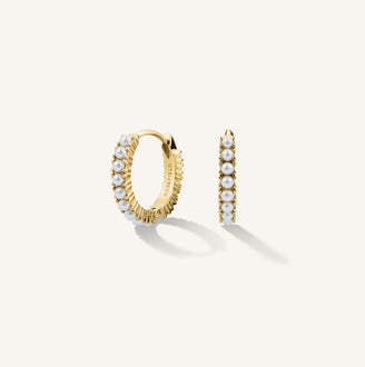 Orecchini a cerchio perle JEMPG-J805,leftcolumn