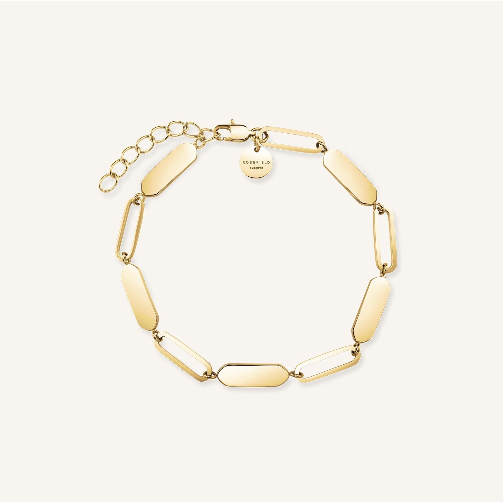 KELITCH Bracciale Dell'Amicizia Fatto A Mano - Singolo Filo Con Barretta Oro E Pietre Turchesi, Regolabile