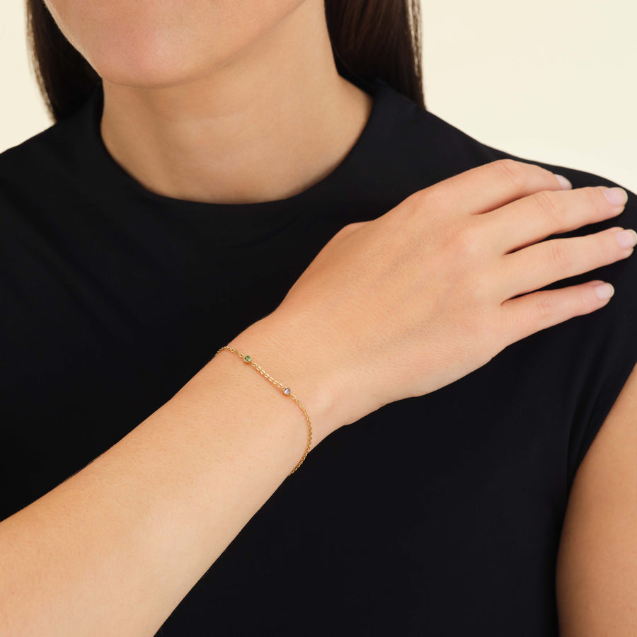Bracciale 2 Gemme Bracciale 2 Gemme