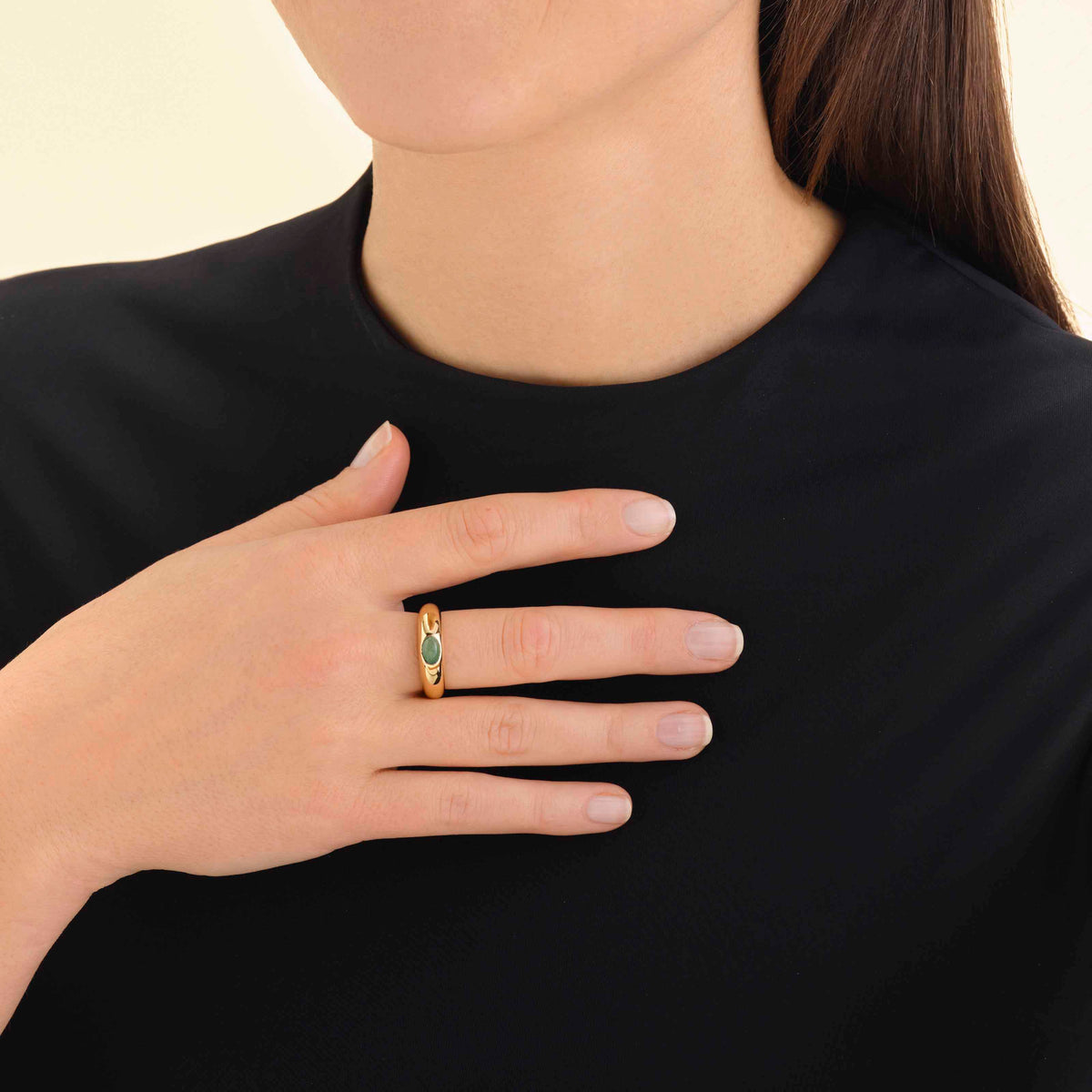 Anello con avventurina leftcolumn