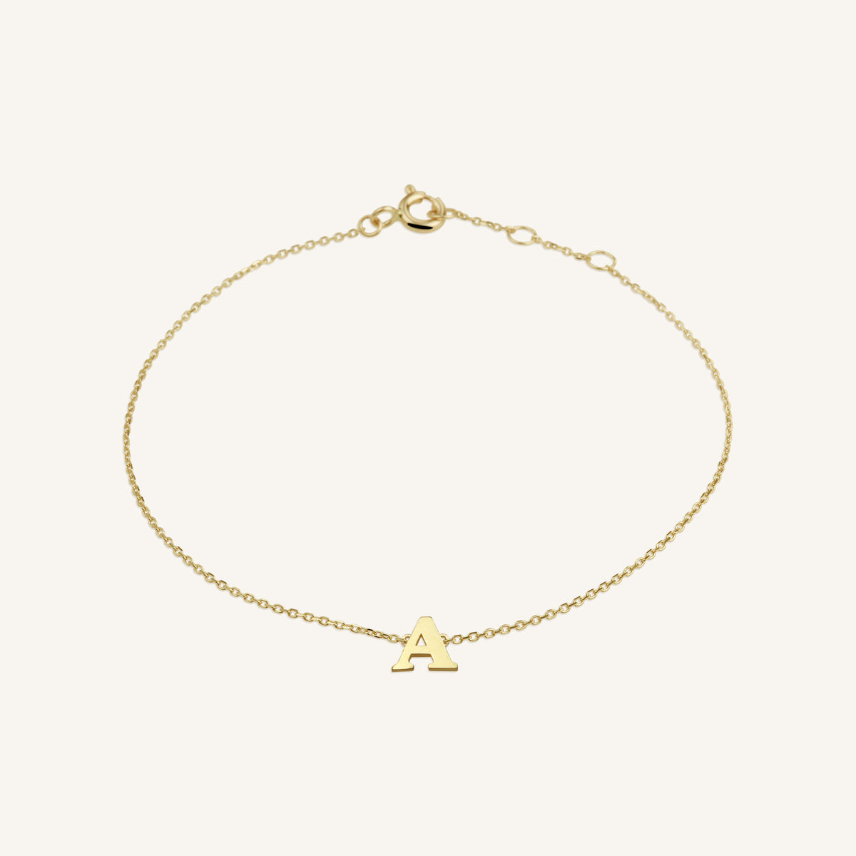 Initial Bracelet A leftcolumn