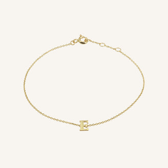 Initial Bracelet E leftcolumn