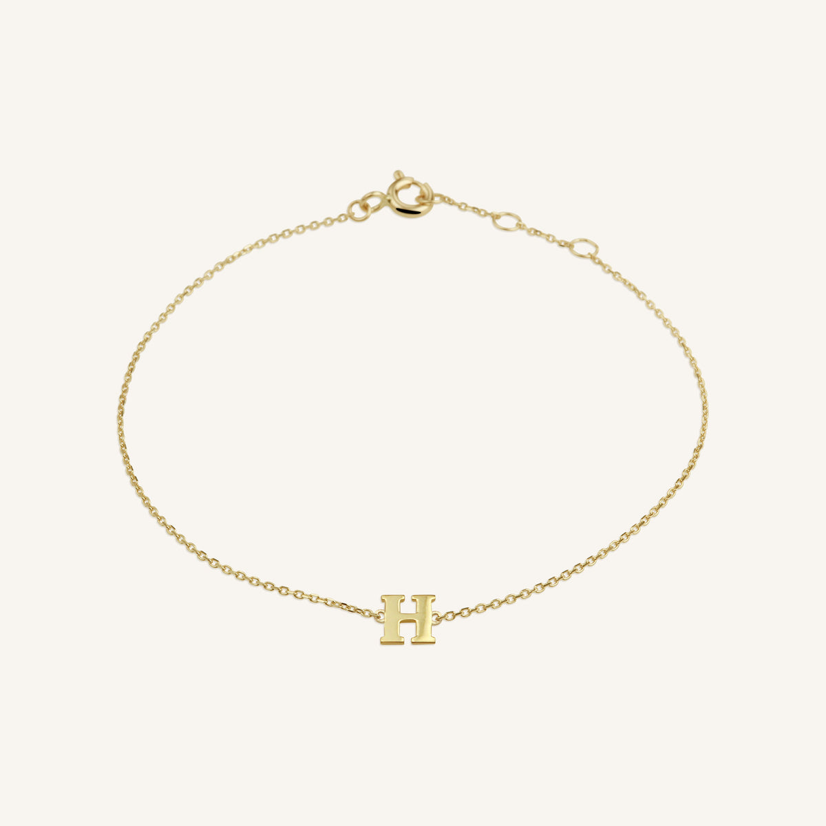 Initial Bracelet H leftcolumn