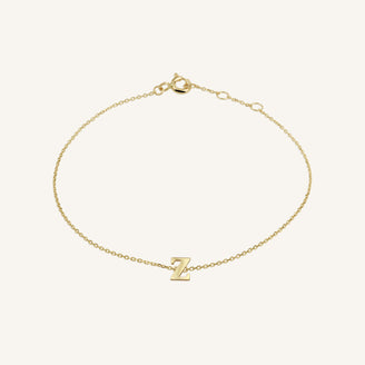 Initial Bracelet Z leftcolumn