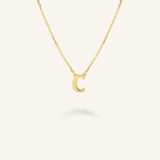 Initial Necklace C leftcolumn