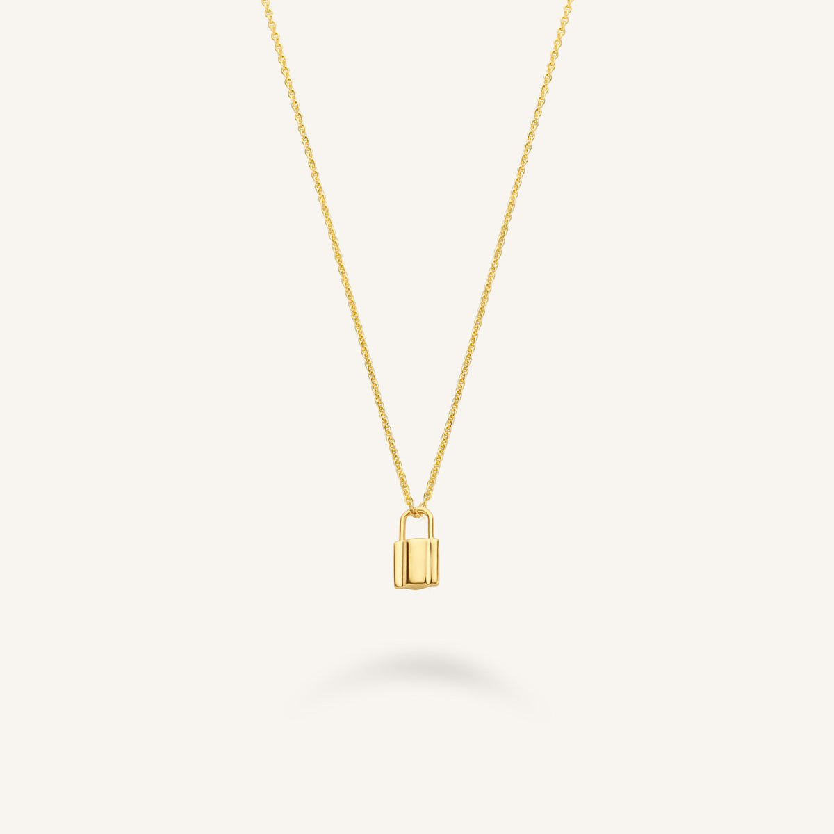 Lock Pendant Necklace leftcolumn