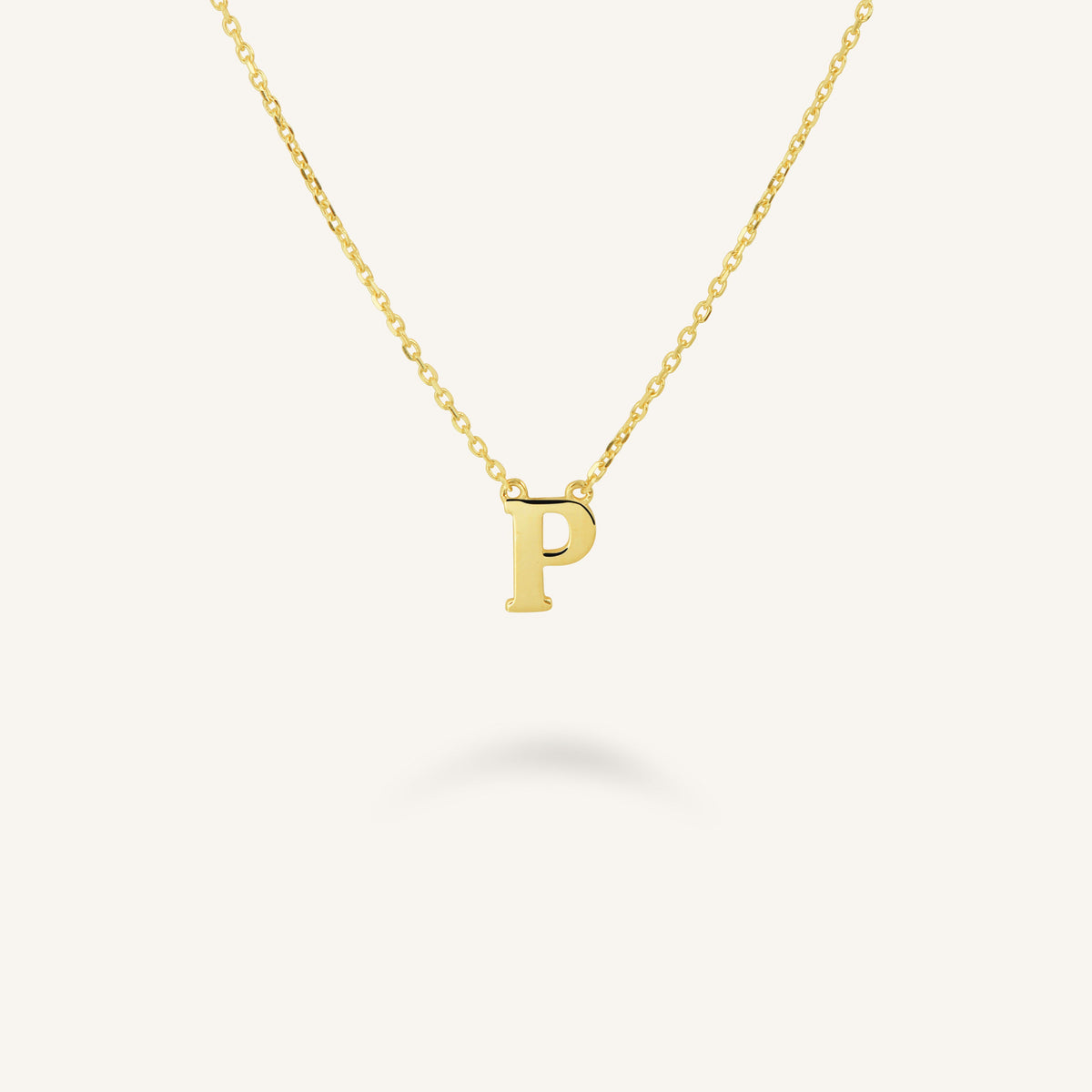 Initial Necklace P leftcolumn