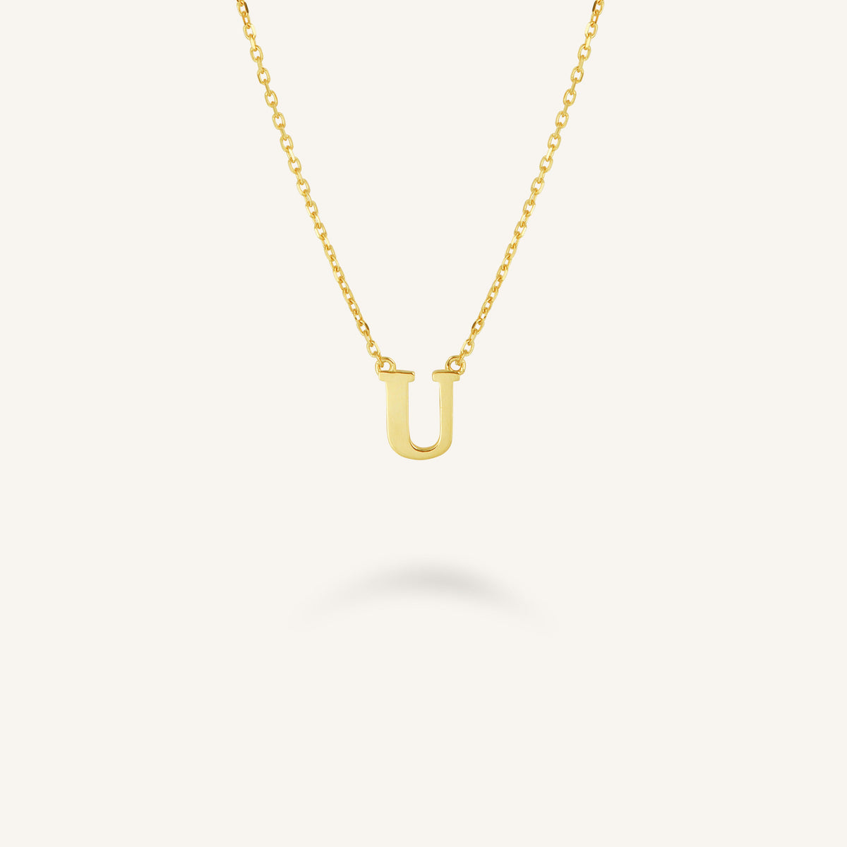 Initial Necklace U leftcolumn