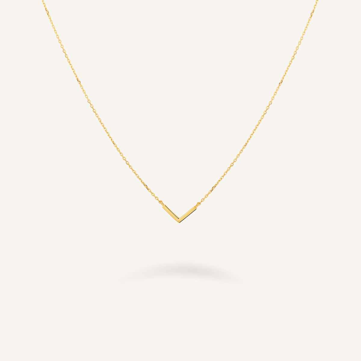 V Bar Necklace leftcolumn
