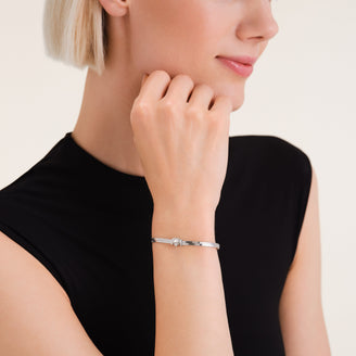 Bracciale Catena Serpente Cuore Argento JBSWS-J1011,leftcolumn