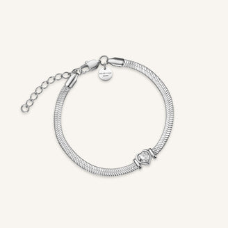 Bracciale Catena Serpente Cuore Argento JBSWS-J1011,leftcolumn