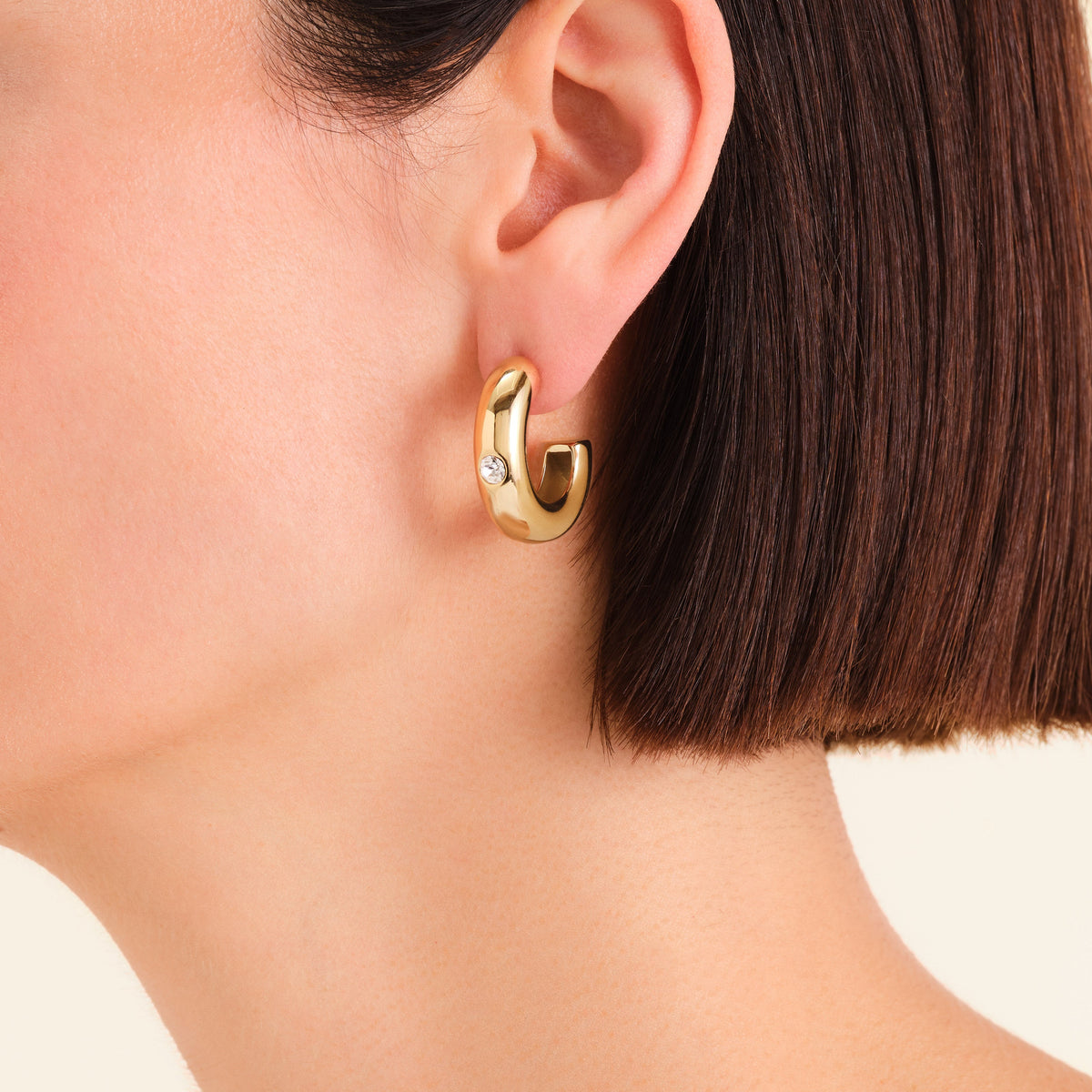 Orecchini A Cerchio Solitario JEBCG-J1200,leftcolumn,