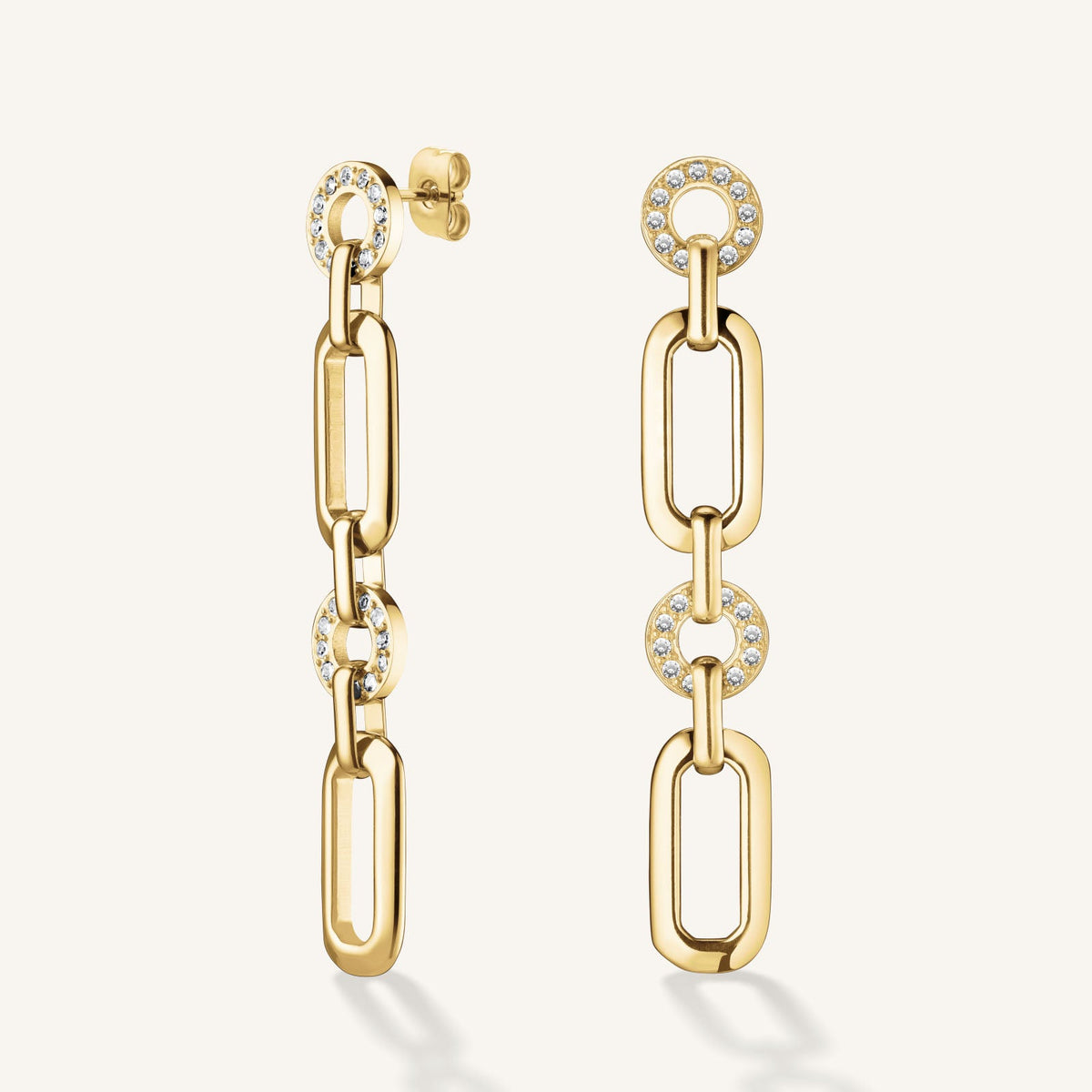 Orecchini lunghi cristalli leftcolumn