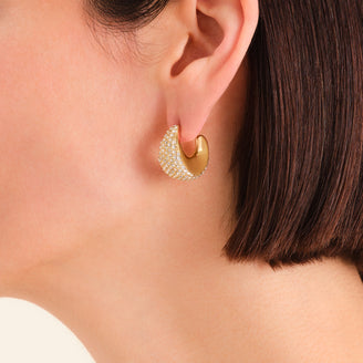 Orecchini A Cerchio Luna Pavé JEPMG-J1224,leftcolumn,