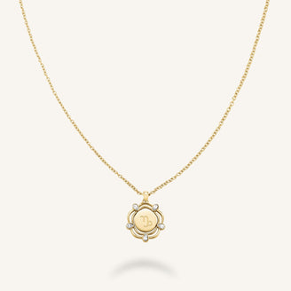 Collana Con Pendente A Moneta JNCPG-J1149,leftcolumn