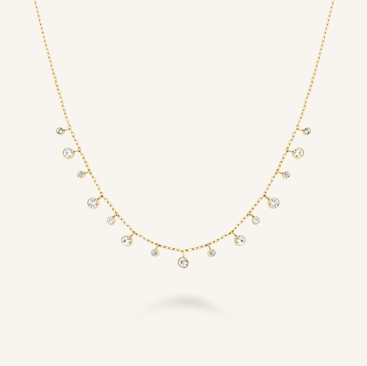 Collana con Cristalli Pendenti leftcolumn,