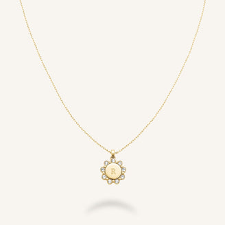 Collana Con Pendente A Fiore JNFCG-J1144,leftcolumn