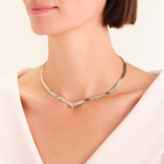 Collana Serpente con Cristalli JNSCG-J1187,leftcolumn,