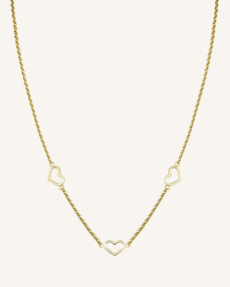 Triple Heart Necklace leftcolumn