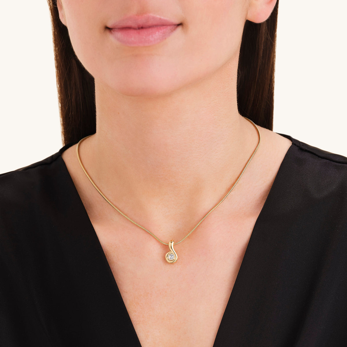 Collana con Pendente Flow leftcolumn