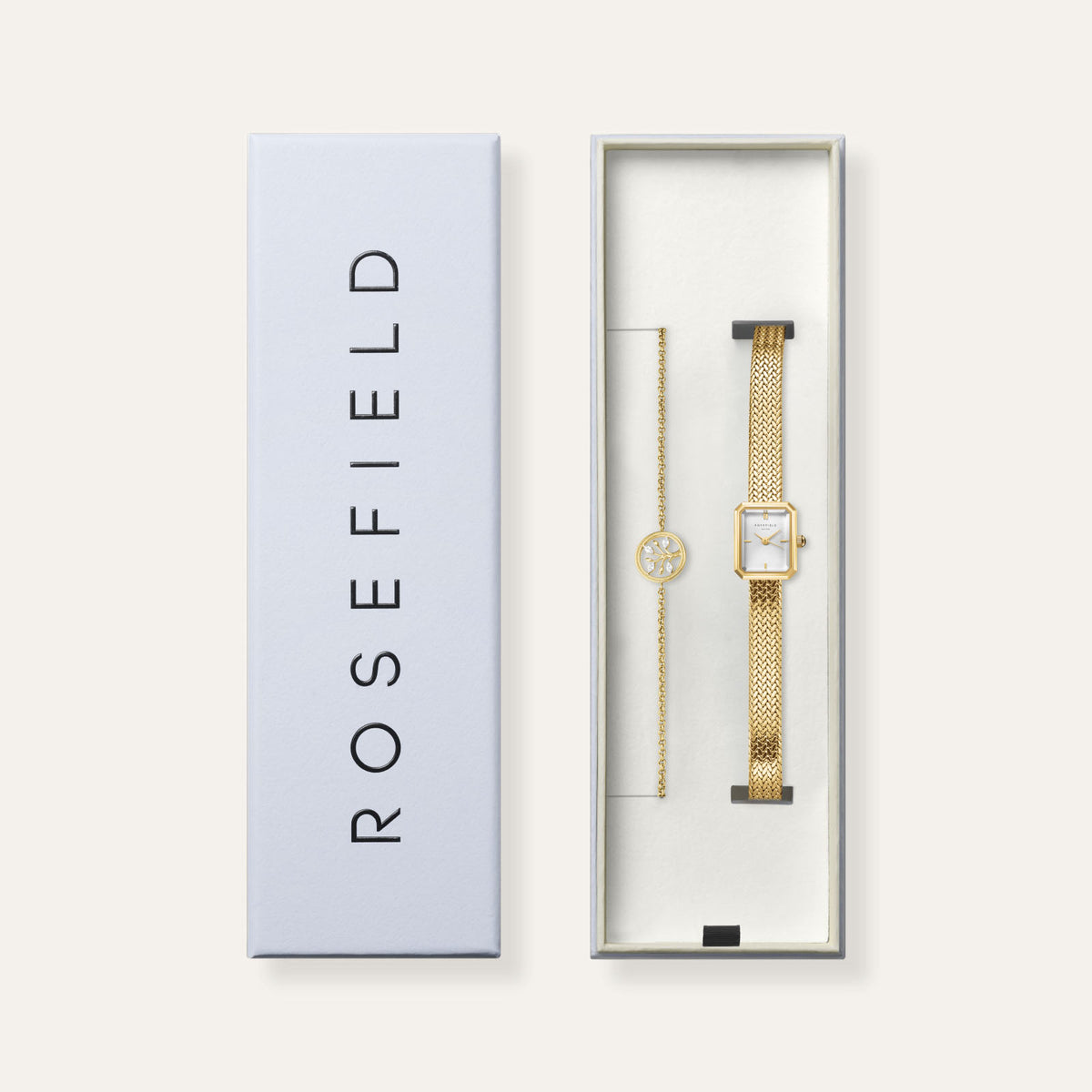 Mini Octagon Oro + Bracciale Albero della Vita leftcolumn