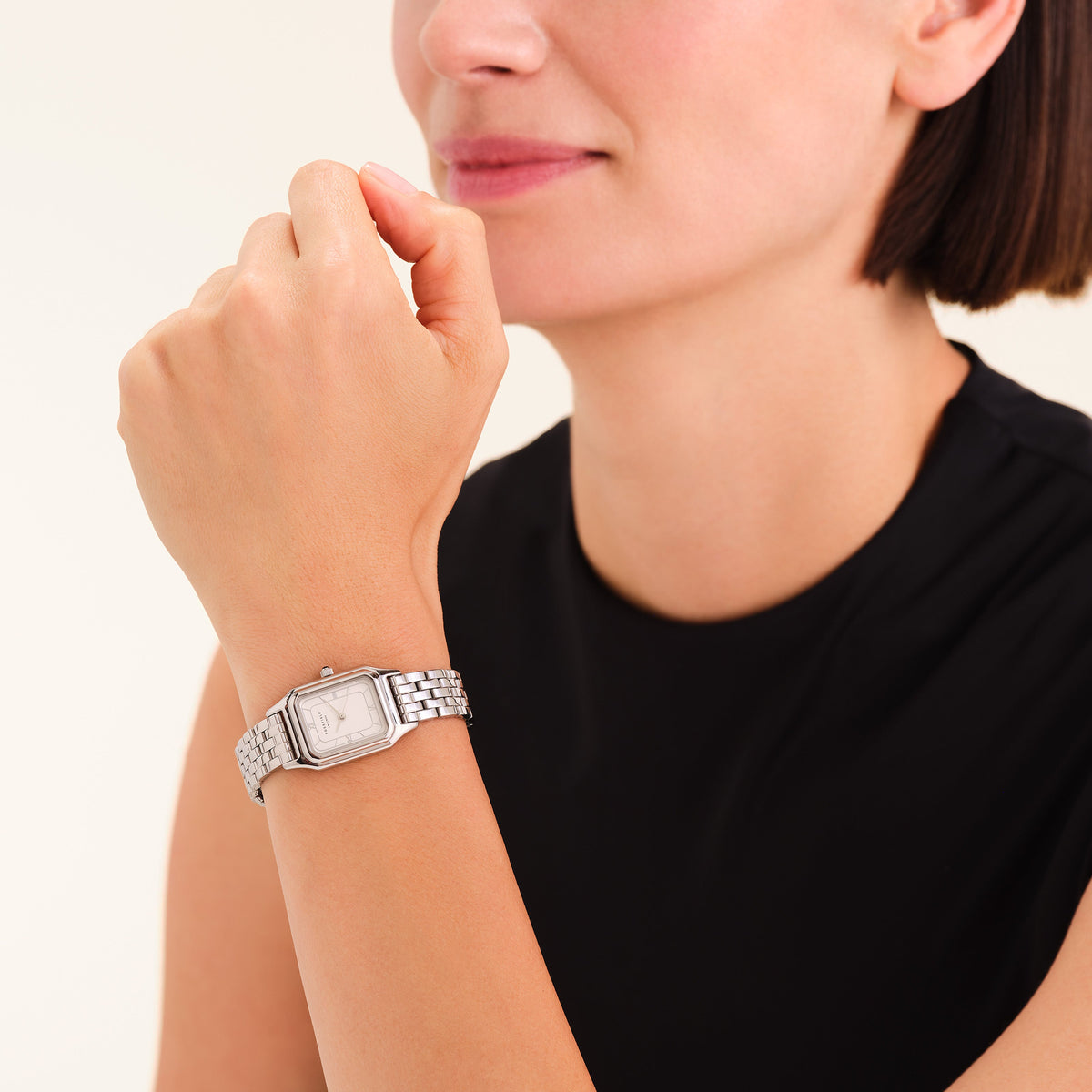 Ivy Bianco Argento - Con Incisione leftcolumn