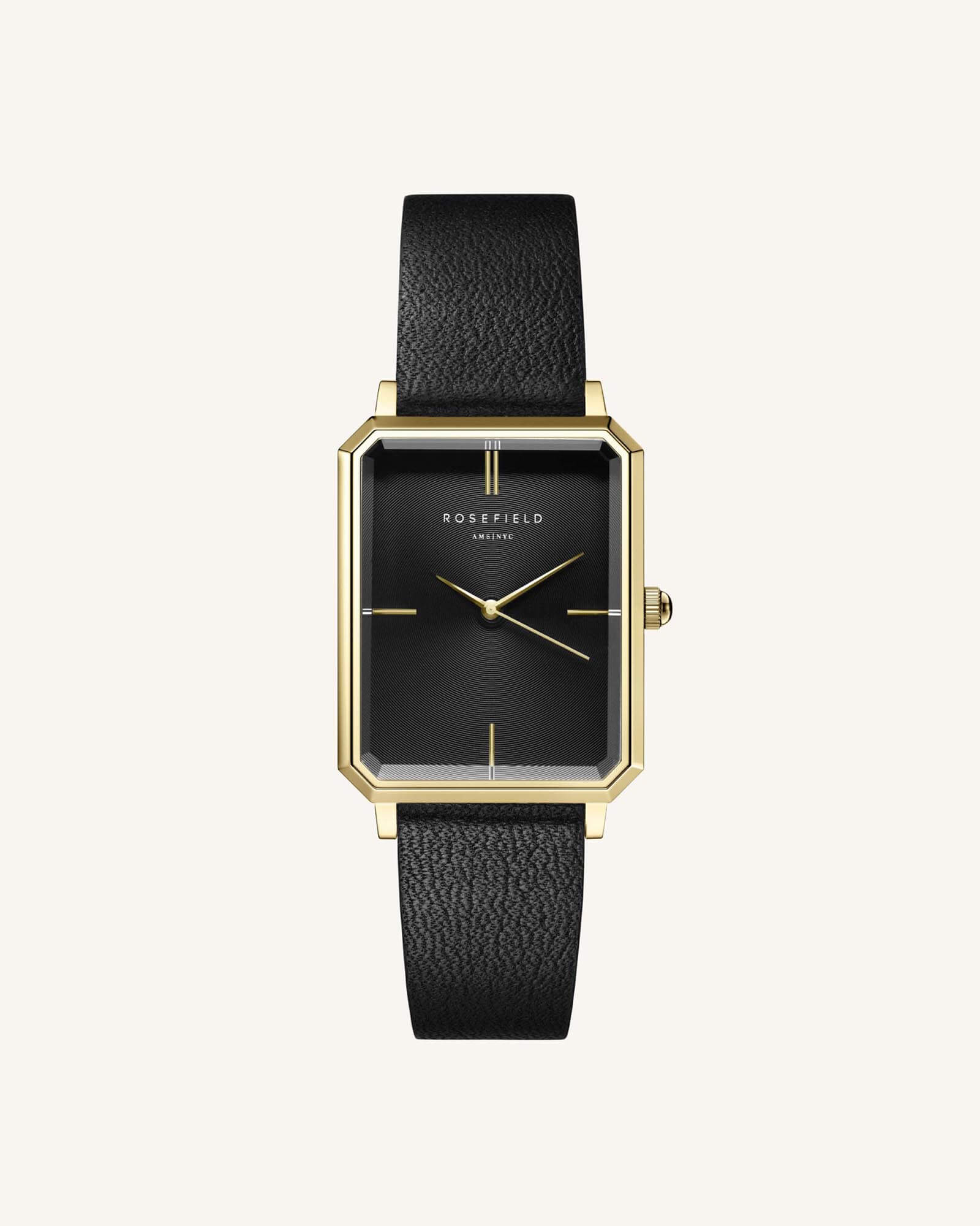 Rosefield Orologio Da Donna Heirloom 30.6mm - Quadrante Borgogna, Cinturino In Pelle, Elegante E Resistente 3 ATM