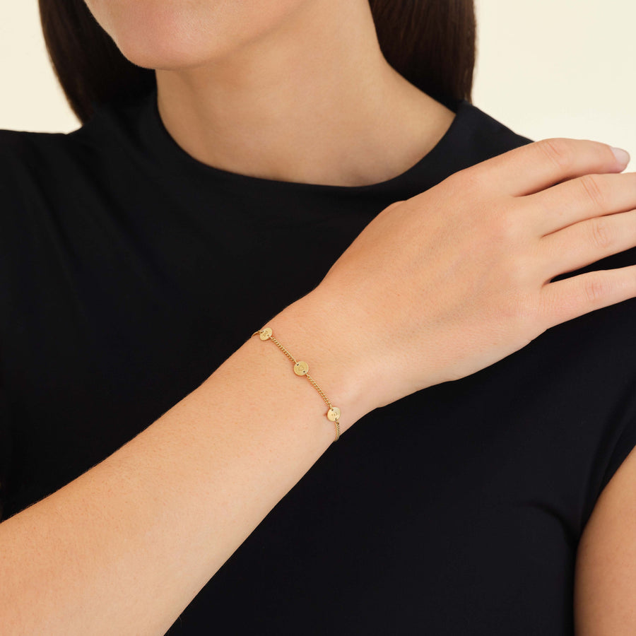 Braccialetto 3 Iniziali